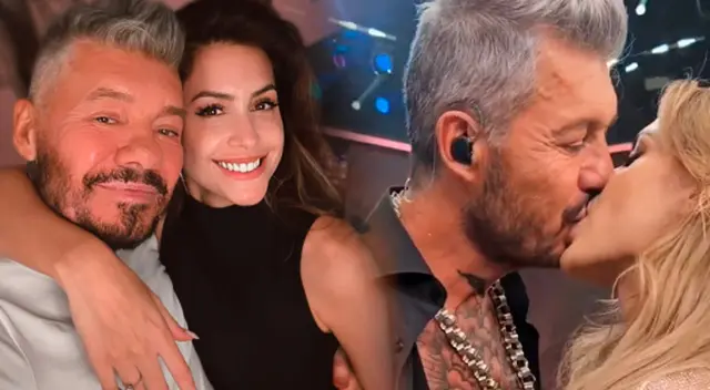 Milett Figueroa y Marcelo Tinelli se reencuentran.