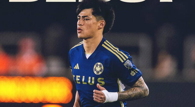 Kenji Cabrera ya debutó con su equipo en la MLS. Foto: Vancouver Whitecaps FC   