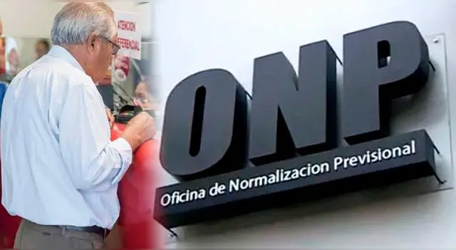 Los pensionistas de la ONP están a punto de recibir su pensión de septiembre
