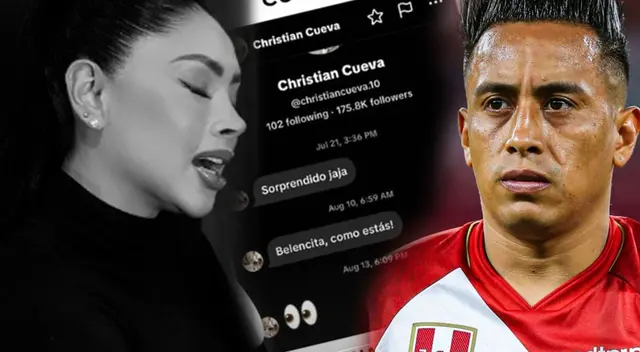 Pamela Franco SE PRONUNCIA sobre COMPROMETEDOR 'chat de Christian Cueva' con OTRA MUJER y expone si TERMINARON