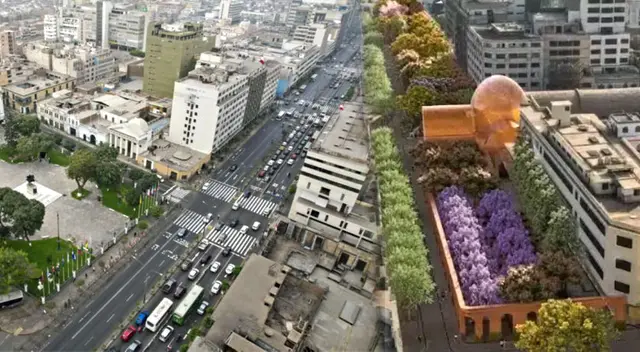 Av. Abancay se convertiría en un boulevard con túnel subterráneo.