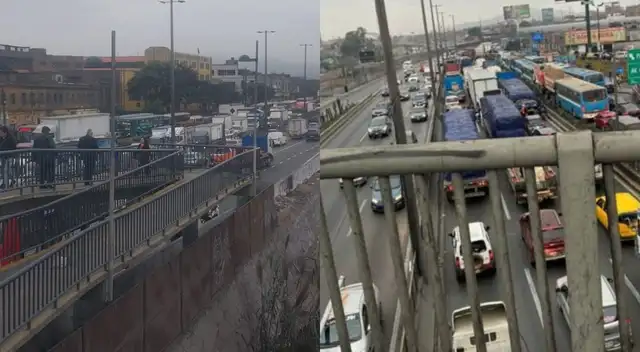 La magnitud del hecho obligó a muchos pasajeros a descender de los buses y continuar a pie hacia sus destinos.