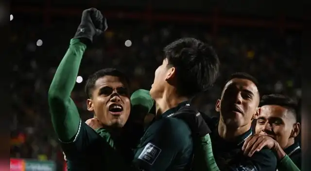 Miguelito Terceros se encargó de anotar de penal el gol de Bolivia ante Brasil. Foto: AFP