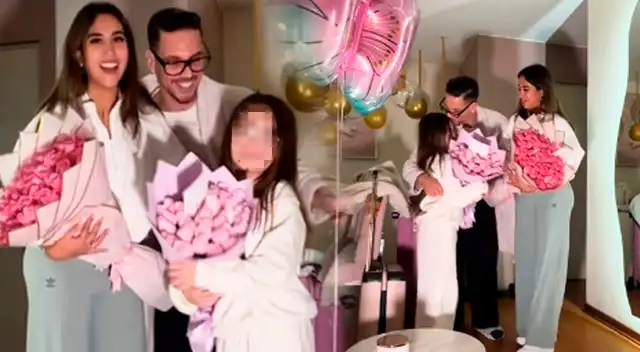 Anthony Aranda se lució con tierna sorpresa.