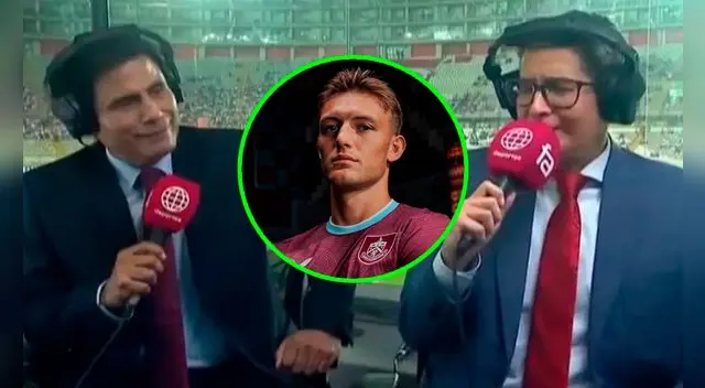 Toño Vargas y Erick Osores discutieron sobre la suplencia de Oliver Sonne durante el Perú vs Paraguay. Foto: composición EP