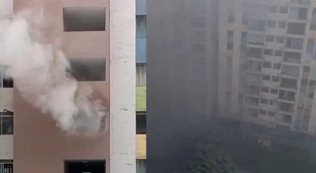 Santa Anita incendio en condominio deja familias evacuadas de emergencia Santa Anita incendio en condominio deja familias evacuadas de emergencia