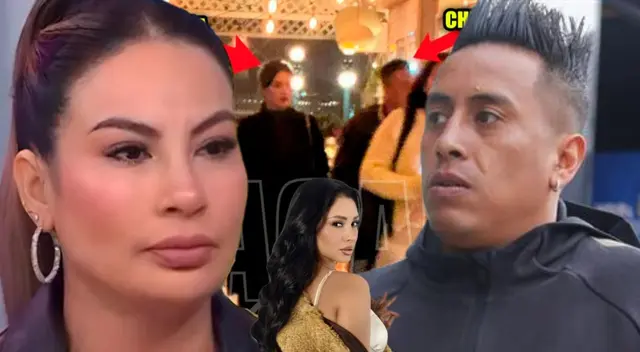 Pamela López molesta con Christian Cueva por 'preferir' a Pamela Franco que a sus hijos. Pamela López molesta con Christian Cueva por 'preferir' a Pamela Franco que a sus hijos.