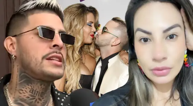 Novio de Pamela López se molesta por polémica con Dayron Martin.