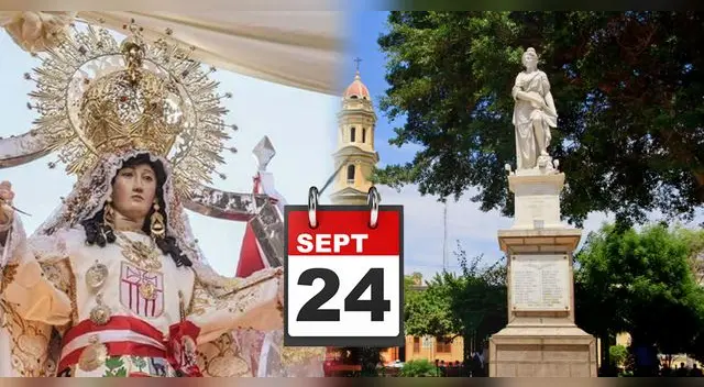 Este 24 de septiembre, Piura tendrá un feriado en honor a la Virgen de la Mercedes