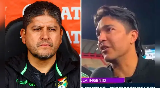 Óscar Villegas habló sobre las declaraciones de Marcelo Moreno Martins tras la clasificación de Bolivia. Foto: composición EP