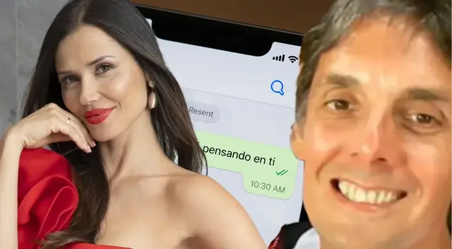 Maju Mantilla y productor de 'Arriba mi gente' compartían cariñosos chats.