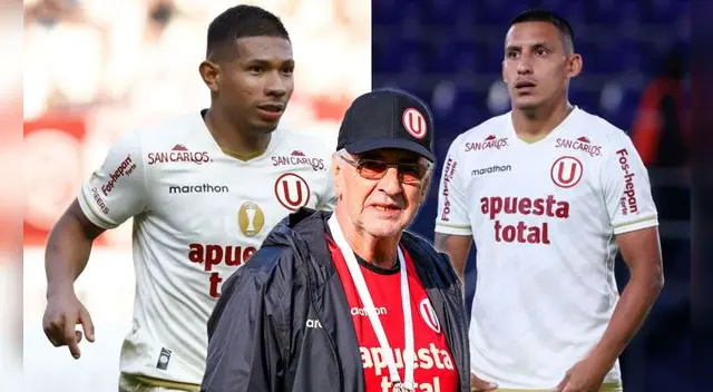 Jorge Fossati habló sobre la presencia de Edison Flores y Alex Valera en Universitario. Foto: composición EP