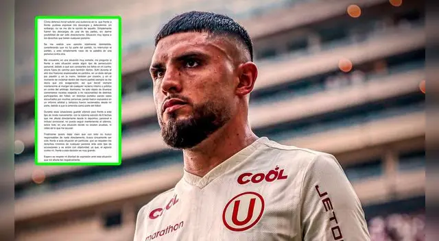 Rodrigo Ureña mostró su molestia luego que le ratificasen su sanción de 6 fechas en el Clausura. Foto: composición EP