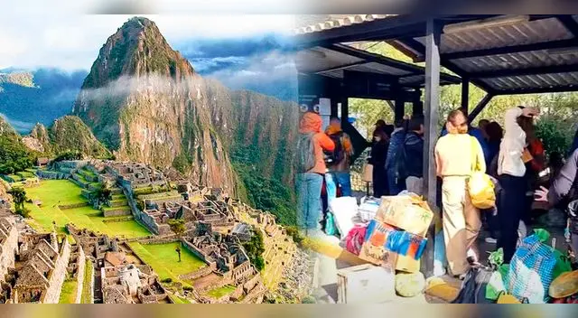 Turistas piden visitar Machu Picchu, pero protestas, detienen su viaje Turistas piden visitar Machu Picchu, pero protestas, detienen su viaje