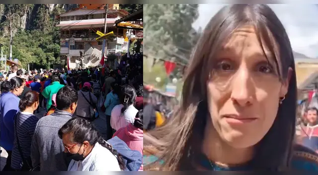 Turistas destrozados por crisis en ciudadela inca: "Es una pena venir a Perú y perdernos Machu Picchu"