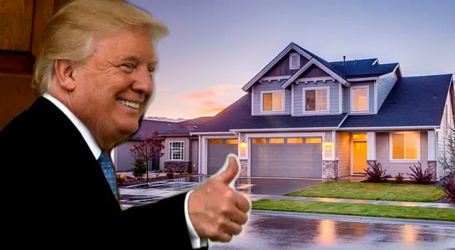Donald Trump está ofreciendo CASAS a precios regalados.
