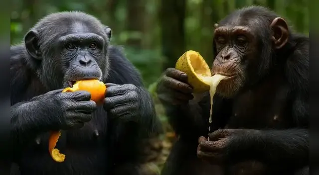 Chimpancés beberían alcohol a diario en su hábitat natural, según científicos.