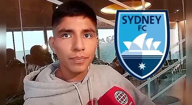 Piero Quispe habló sobre su elección de jugar en el fútbol australiano. Foto: composición EP/Jax Latin Media