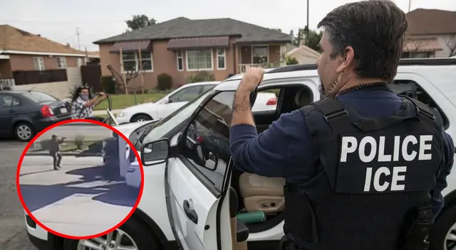 Familia es intervenida por agentes del ICE y terminan siendo agredidos por ellos. Familia es intervenida por agentes del ICE y terminan siendo agredidos por ellos.