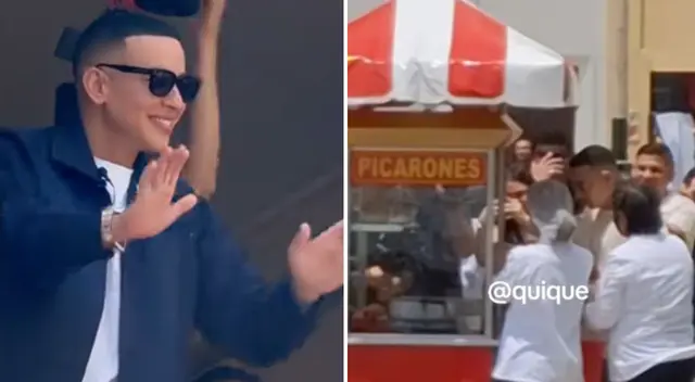 Daddy Yankee en Lima: Cantante comió picarones en Barranco y generó furor en Miraflores Daddy Yankee en Lima: Cantante comió picarones en Barranco y generó furor en Miraflores