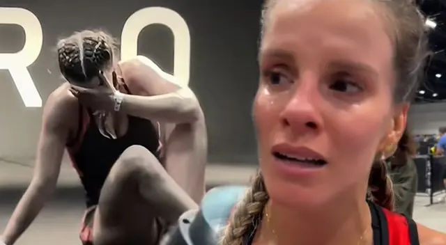 Alejandra Baigorria participó en su primera carrera fitness representando a Perú.