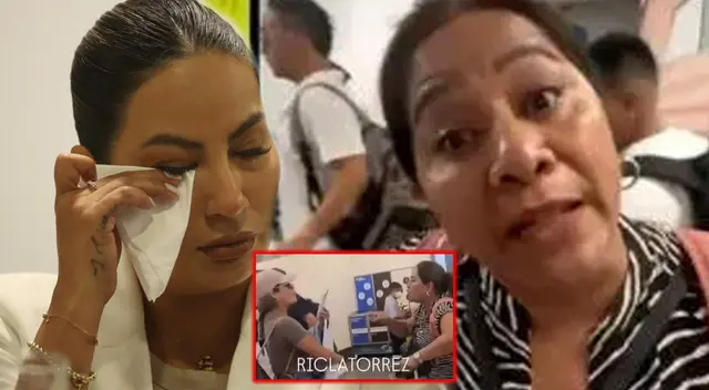 Pamela López habló sobre sus suegros tras altercado en aeropuerto.