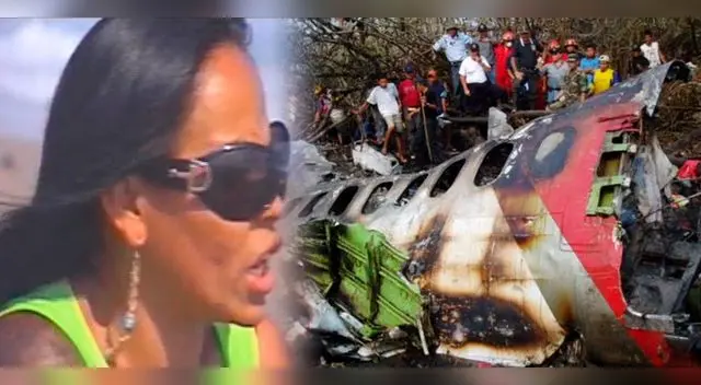 La 'Mujer boa' tiene en su historia dos caídas de avión a los que sobrevivió. Su relato es increíble