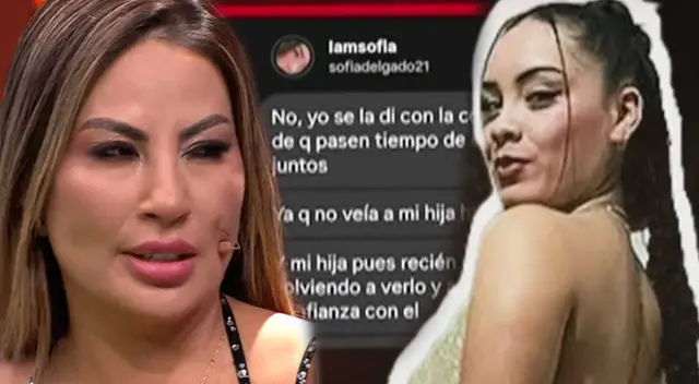 Pamela López conoció a hija de Paul Michael sin permiso de Sofía Delgado.