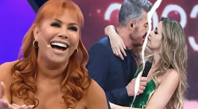 Magaly Medina se burla de ruptura de Marcelo Tinelli y Milett Figueroa.