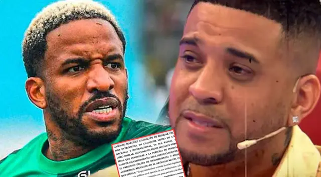 Jefferson Farfán envió carta notarial para impedir que Cri Cri diga nombre de la víctima. Jefferson Farfán envió carta notarial para impedir que Cri Cri diga nombre de la víctima.