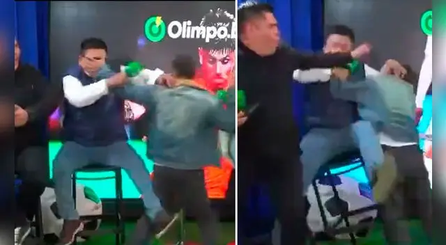 Silvio Valencia y 'Chevaristo' tuvieron un fuerte altercado durante programa en vivo. Foto: captura/Erick y Gonzalo Silvio Valencia y 'Chevaristo' tuvieron un fuerte altercado durante programa en vivo. Foto: captura/Erick y Gonzalo