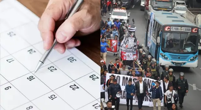 ¿Este 27 y 28 de septiembre serán feriados o días no laborables por el paro de transportistas? Esto señala El Peruano