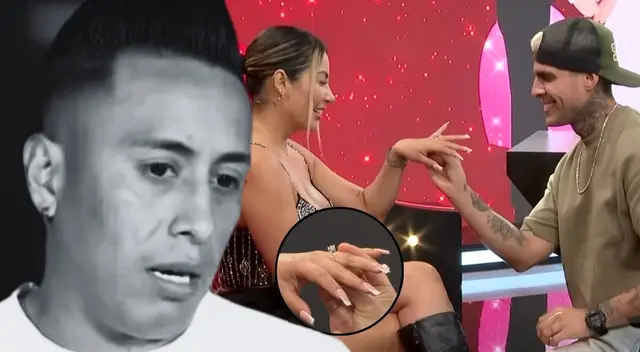 Pamela López acepta matrimonio a Paul Michael, pese a seguir casada con Christian Cueva.