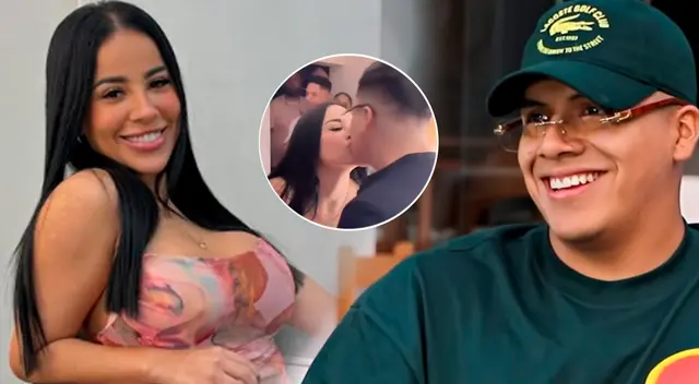 Chechito y Angye Zapata se lucen románticos. Chechito y Angye Zapata se lucen románticos.