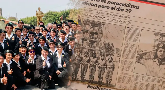 50 años del primer salto de mujeres paracaidistas en el Perú: una historia de igualdad y valentía