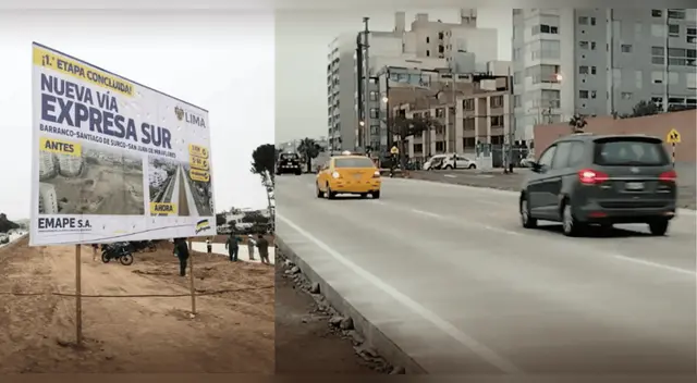 Vía Expresa Sur no cuenta con infraestructura ni señalización peatonal.