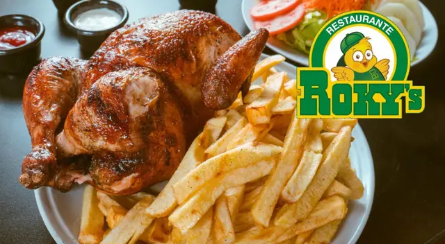 Una famosa billetera digital anunció una sorprendente promoción de 1/4 de pollo a la brasa con papas y ensalada en Roky's a solo S/7.90 por tiempo limitado.