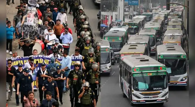 Paro de transportistas en Lima y Callao: hora de inicio y rutas afectadas este 2 de octubre