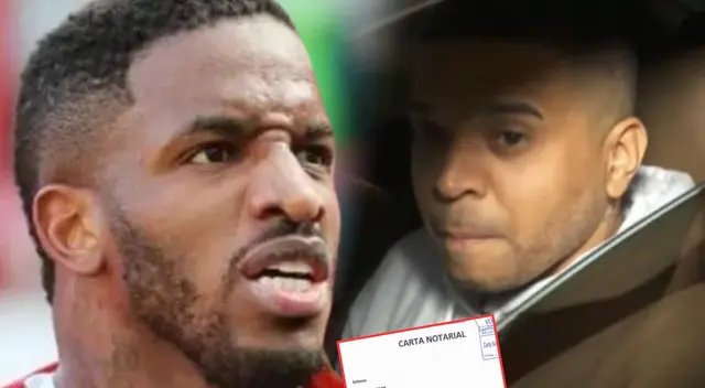 Jefferson Farfán envía carta notarial a 'Cri Cri' cuando estaba en la cárcel.