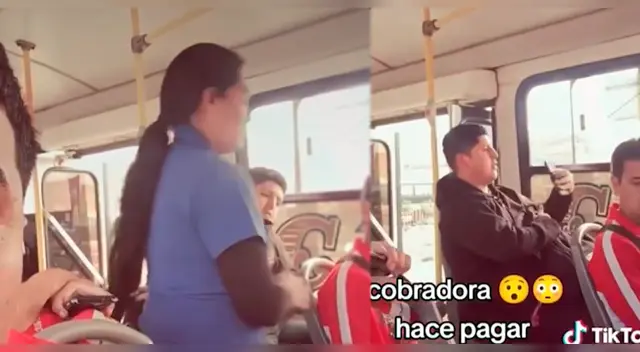 Cobradora ENFRENTA a PNP para que pague su pasaje tras incremento de tarifas por extorsiones: “Es lo justo, maestro”