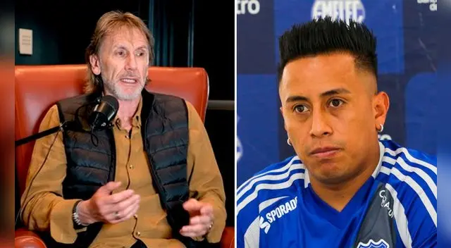 Ricardo Gareca habló sobre lo que necesita Christian Cueva para que pueda brillar en la selección peruana. Foto: composición EP/Pase Filtrado