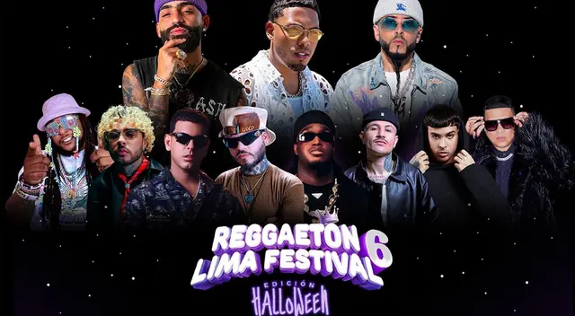Reggaetón Lima Festival llega por Halloween