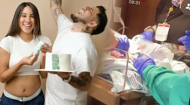 Samahara Lobatón da a luz a su primer bebé VARONCITO en Estados Unidos y Bryan Torres EMOCIONA con foto