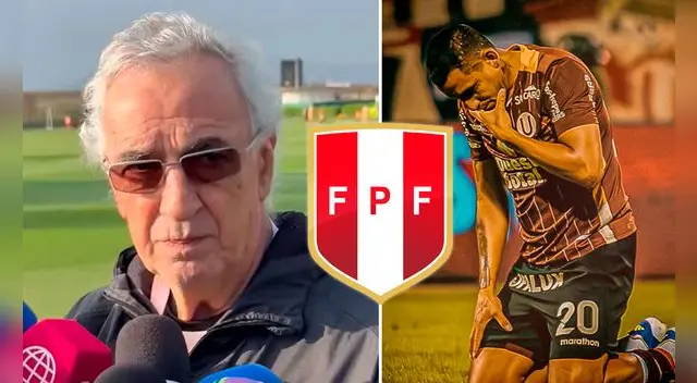 Jorge Fossati habló sobre la nueva lesión que tiene Alex Valera. Foto: composición EP/X