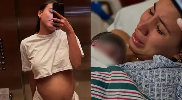 Samahara Lobatón dio a lus a su tercer hijo en Estados Unidos.