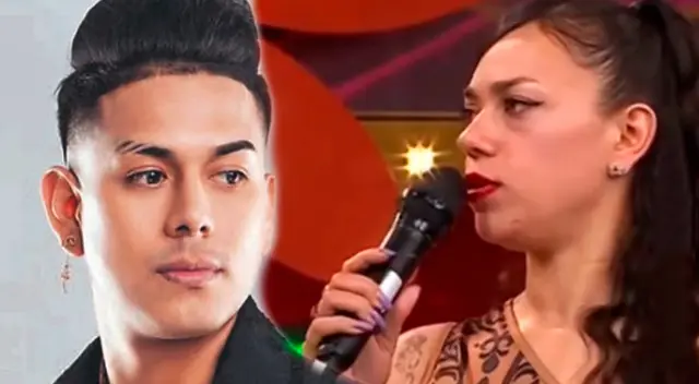 Suu Rabanal anuncia su decisión frente a las cámaras.