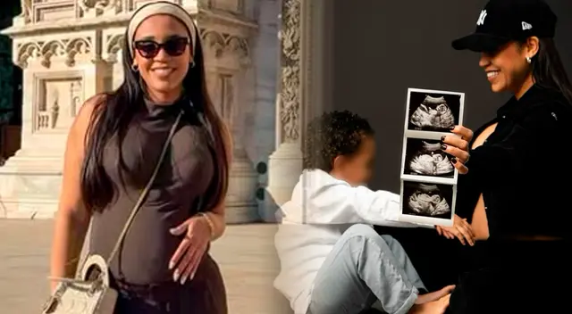 Katya Mosquera expone las PRIMERAS IMÁGENES de su bebé con Ricardo Mendoza: "Te esperamos"