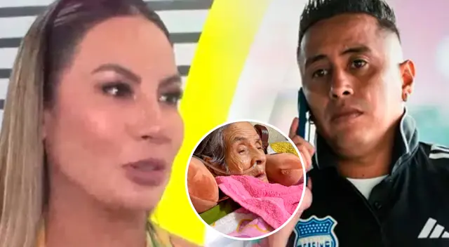 Pamela López publica DESGARRADORA foto de su abuela y EXIGE pago a Christian Cueva: "No seas tan lacra"