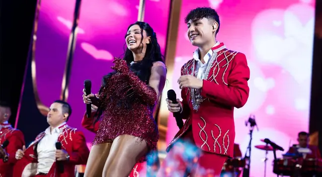 Pamela Franco la rompió con Los Caribeños