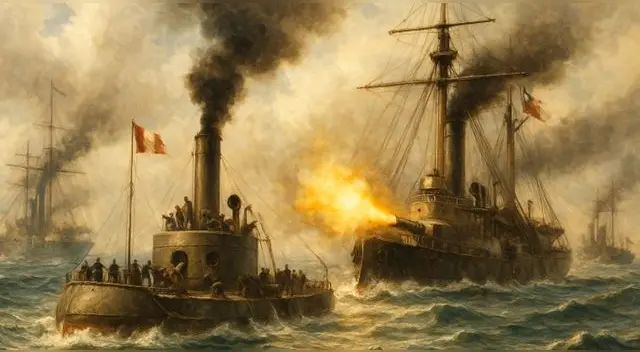 El martes 8 de octubre se rinde tributo a los héroes y participantes del Combate de Angamos